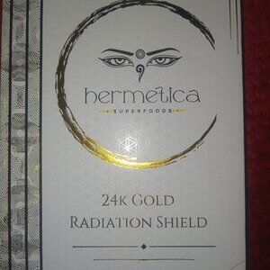 Hermetica 24K Gold Radiation Shield NWT in Box